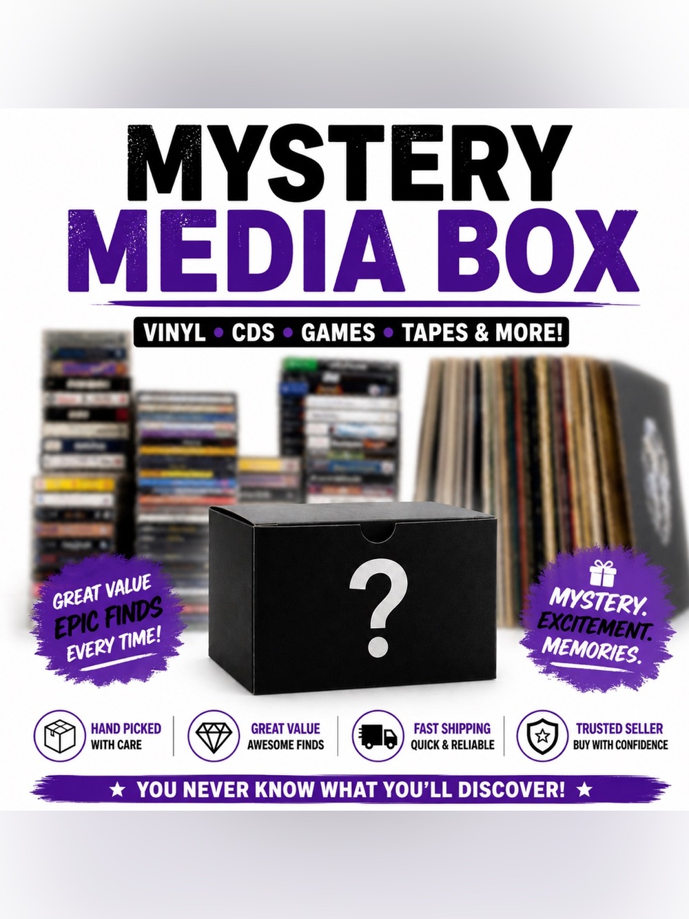 Mystery Media Box 5 Media (I Choose)
